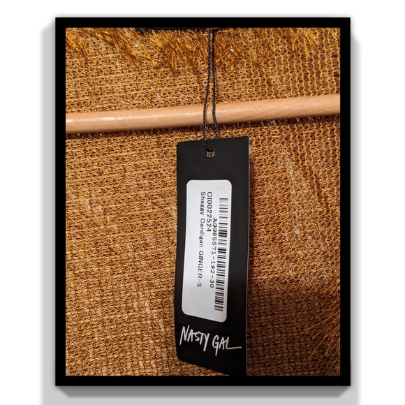 COPY - Nasty Gal Shaggy Cardigan Shake It Off - Picture 3 of 3